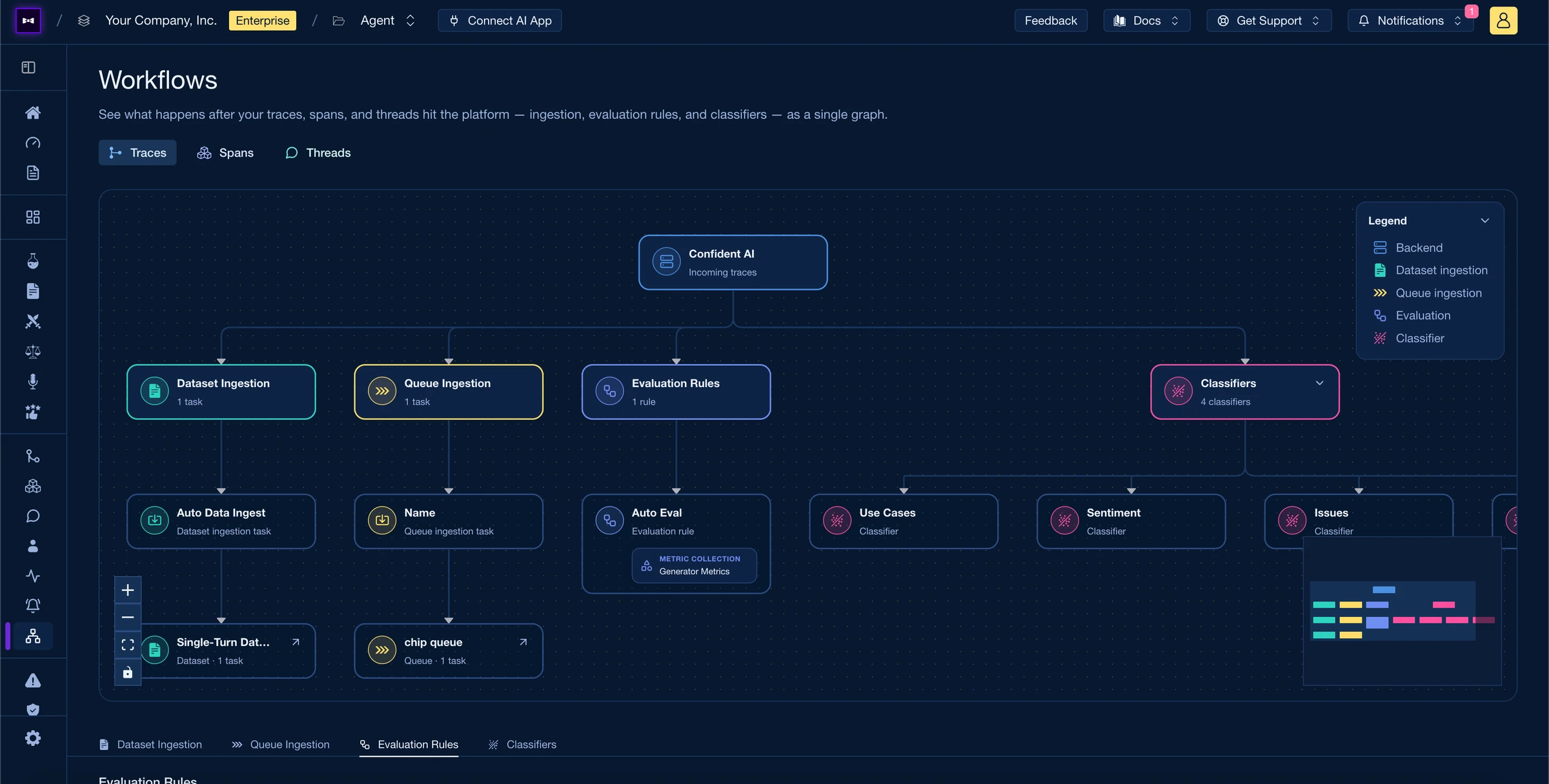 Introducing AI Observability Workflows: Custom automations for every trace on the platform